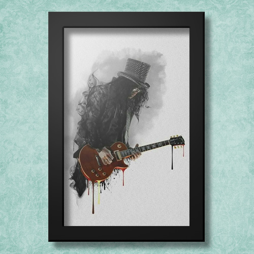 Quadrinho Decorativo - Slash